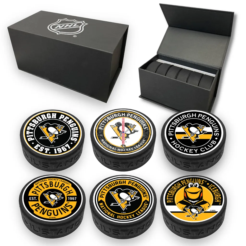 NHL Puck Starter Pack (6 Piece) - Select Your Team