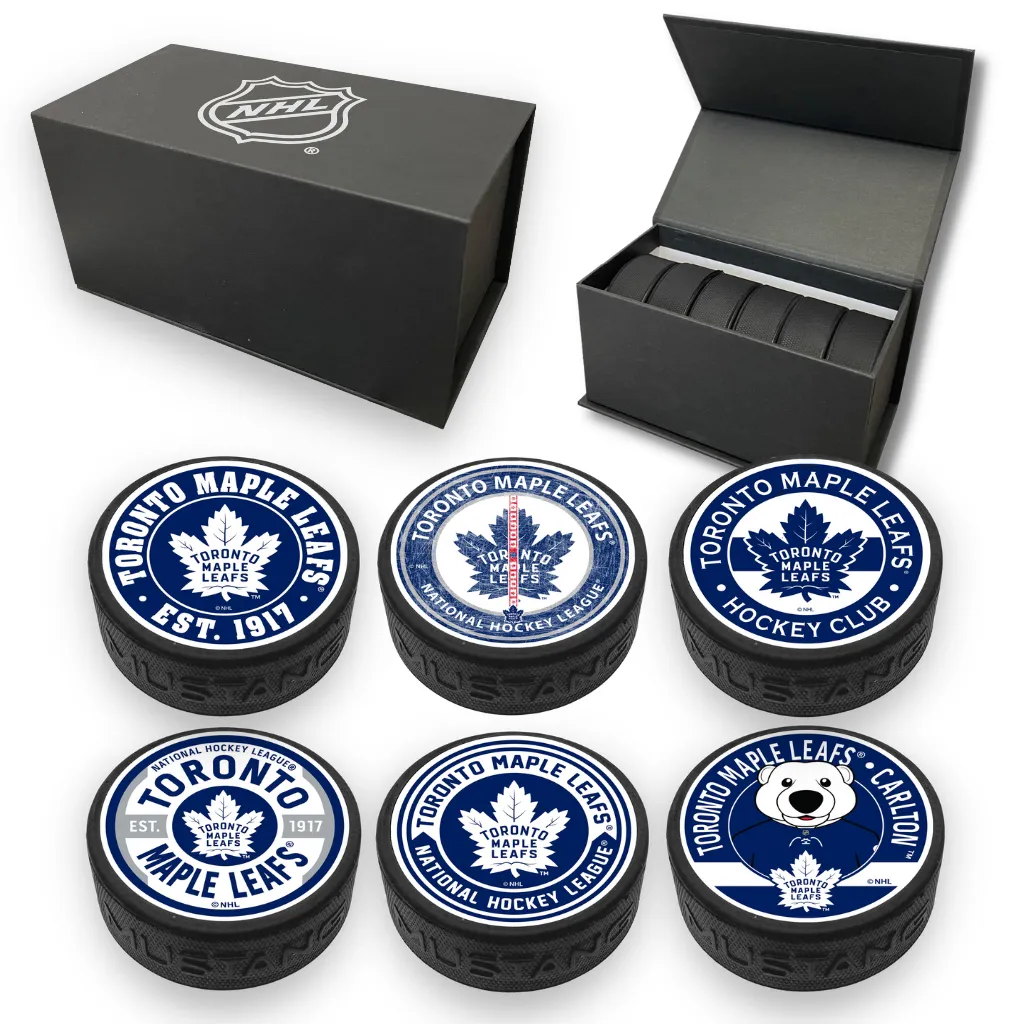 NHL Puck Starter Pack (6 Piece) - Select Your Team