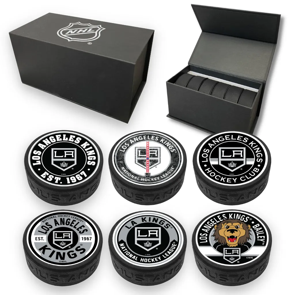NHL Puck Starter Pack (6 Piece) - Select Your Team