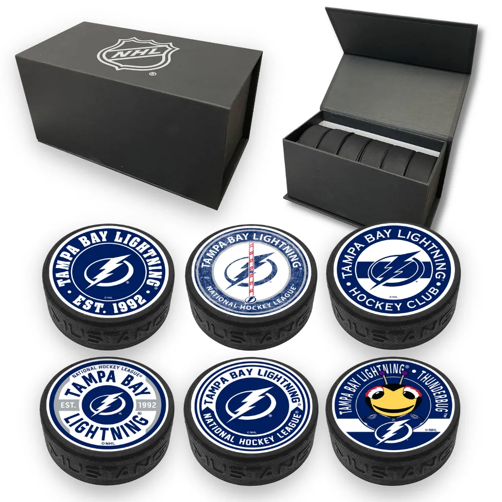 NHL Puck Starter Pack (6 Piece) - Select Your Team