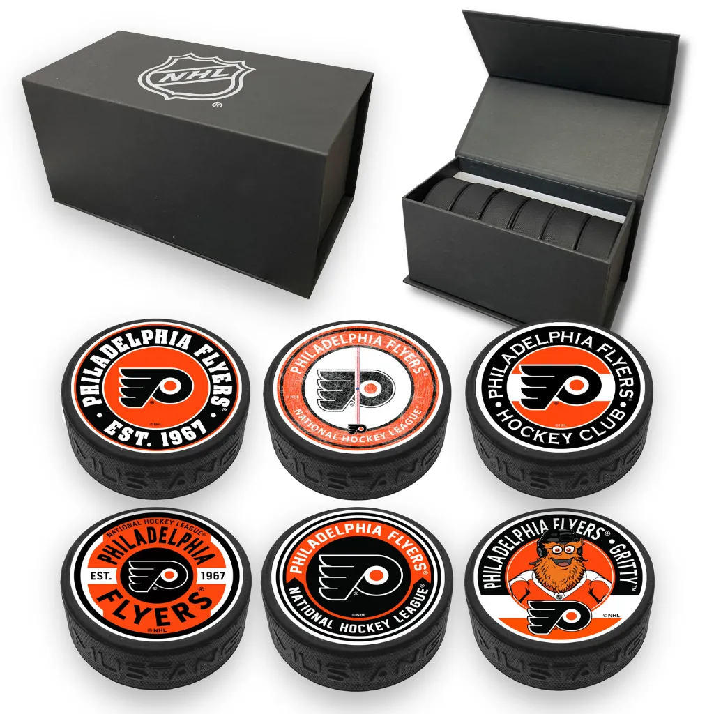 NHL Puck Starter Pack (6 Piece) - Select Your Team