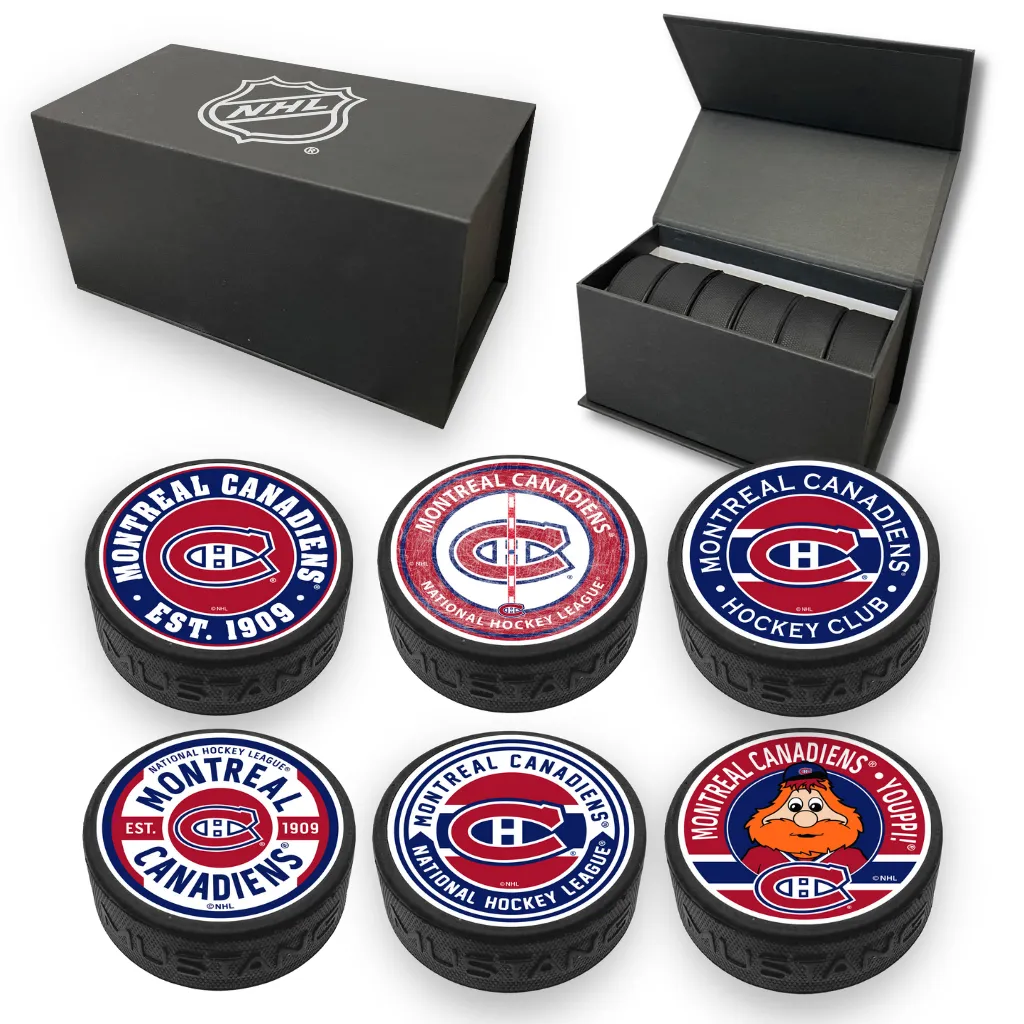 NHL Puck Starter Pack (6 Piece) - Select Your Team