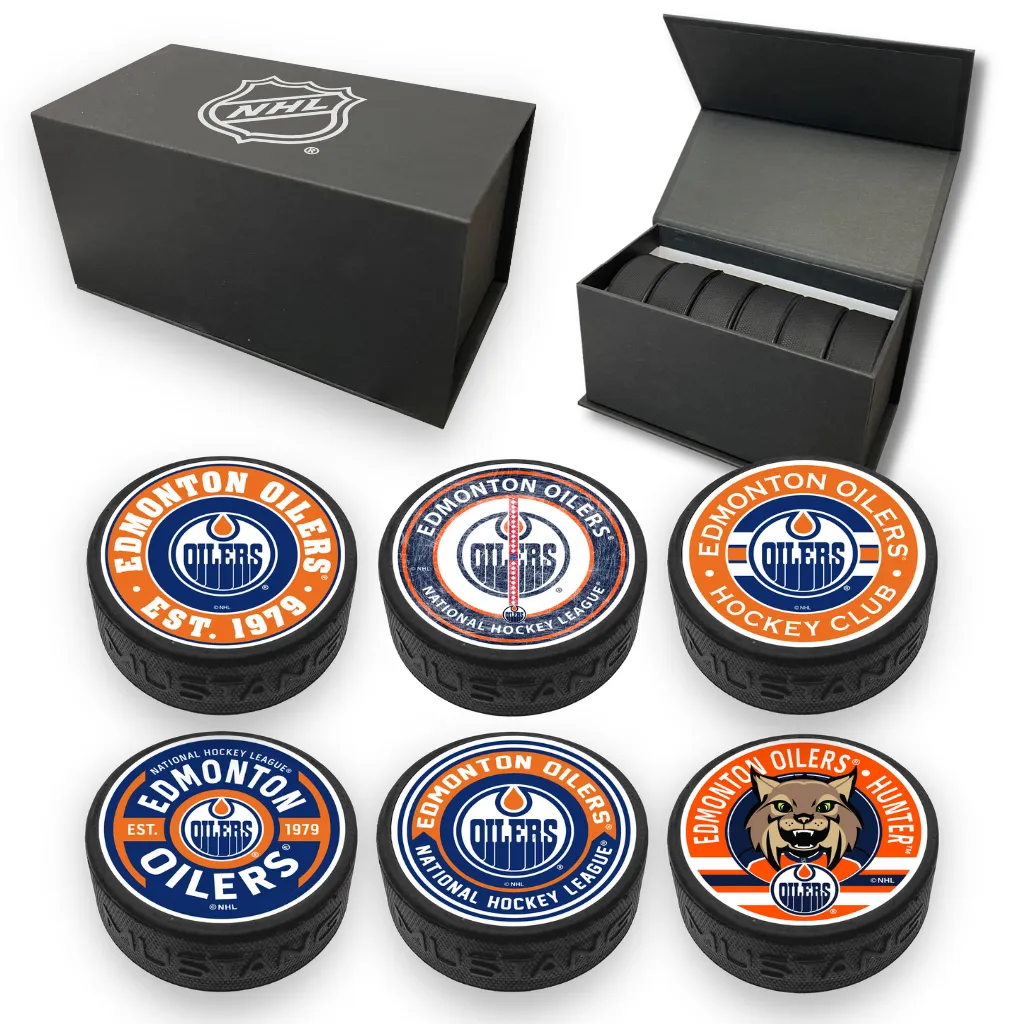 NHL Puck Starter Pack (6 Piece) - Select Your Team