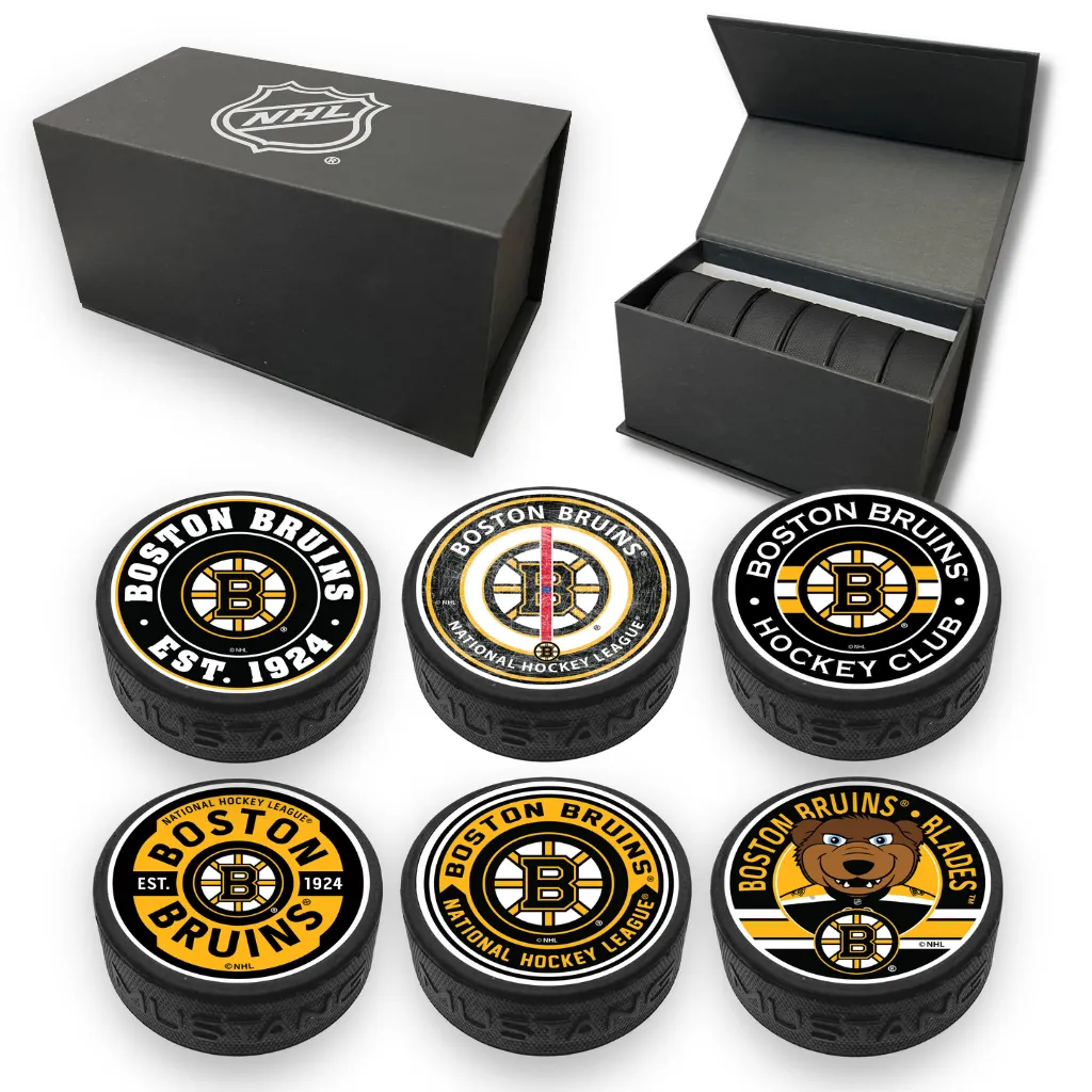 NHL Puck Starter Pack (6 Piece) - Select Your Team