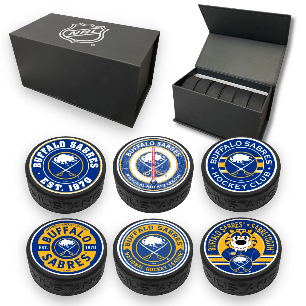 NHL Puck Starter Pack (6 Piece) - Select Your Team