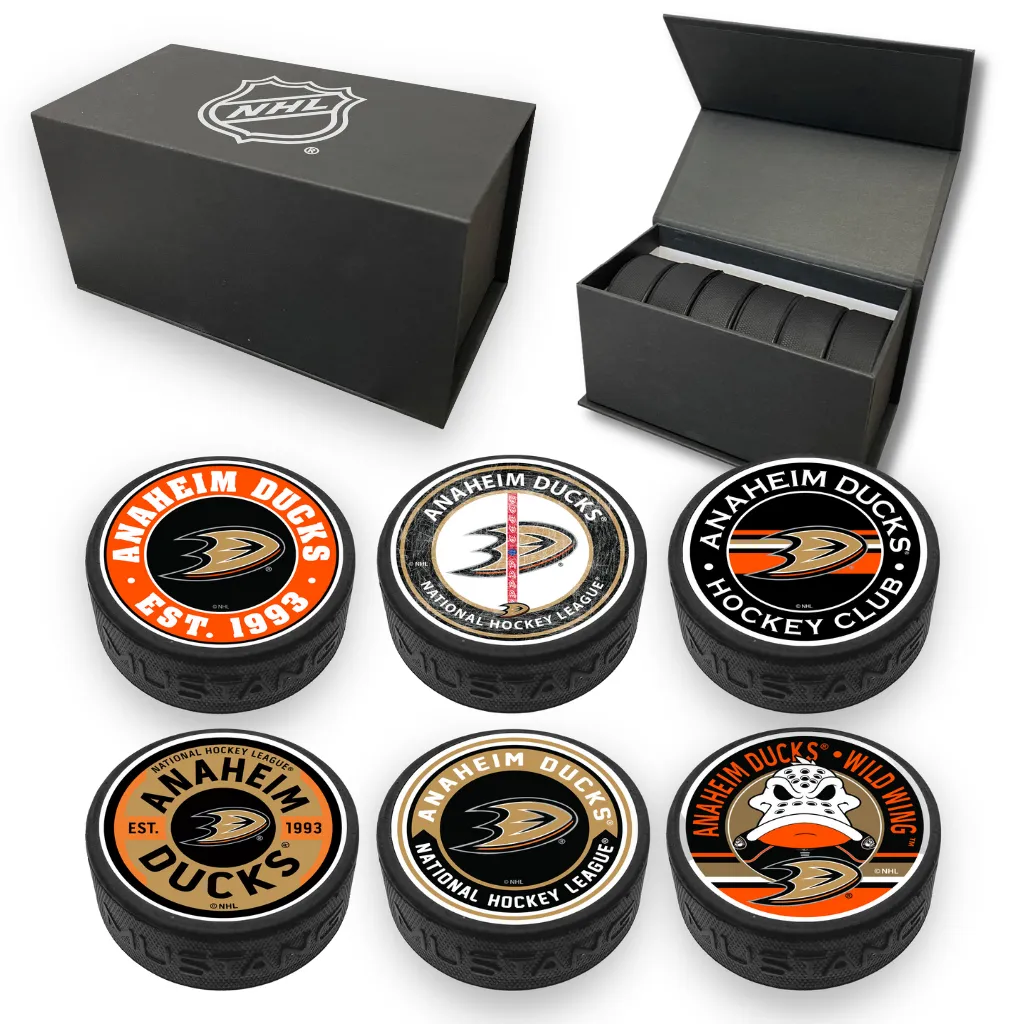 NHL Puck Starter Pack (6 Piece) - Select Your Team