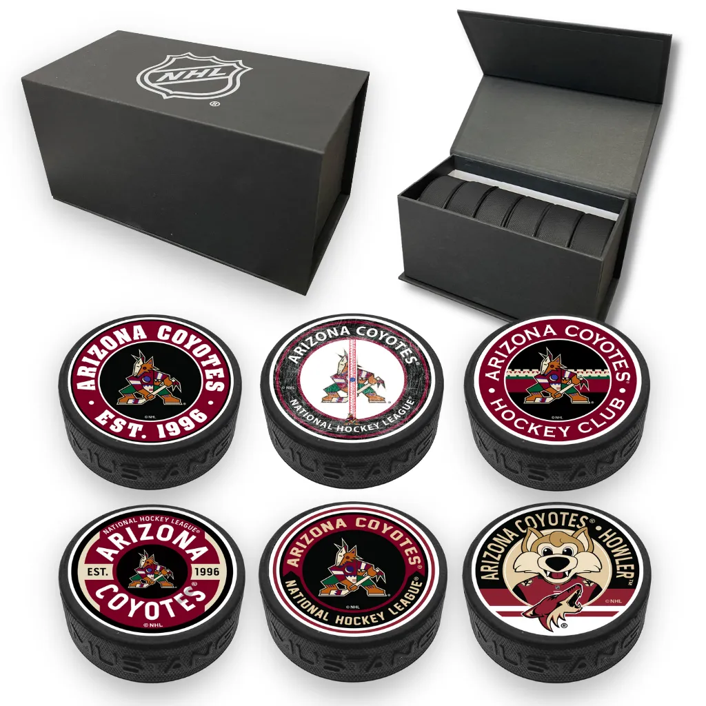 NHL Puck Starter Pack (6 Piece) - Select Your Team