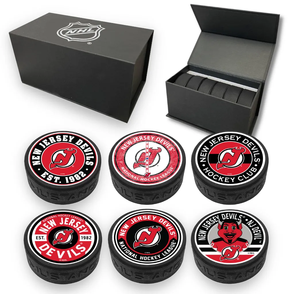 NHL Puck Starter Pack (6 Piece) - Select Your Team