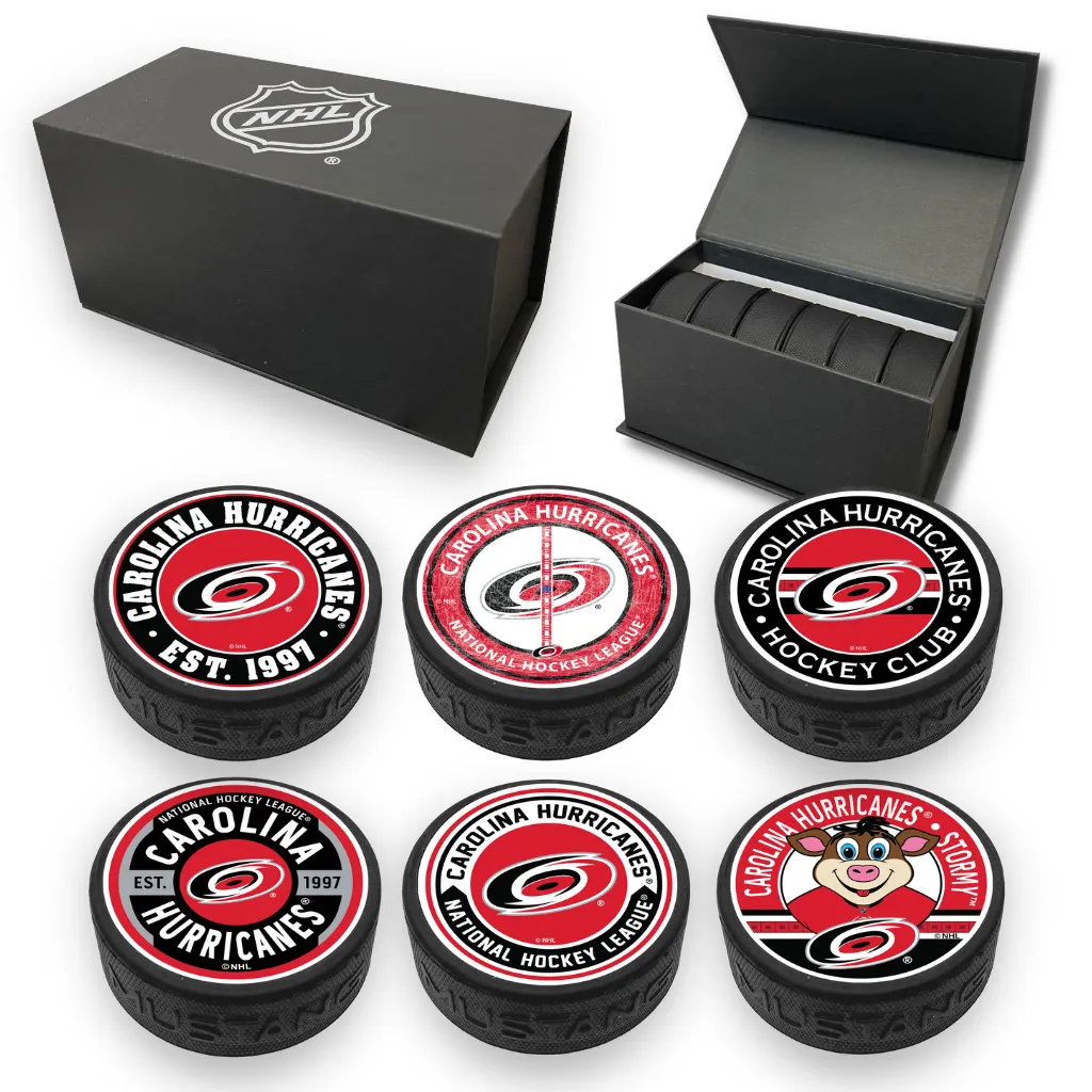 NHL Puck Starter Pack (6 Piece) - Select Your Team