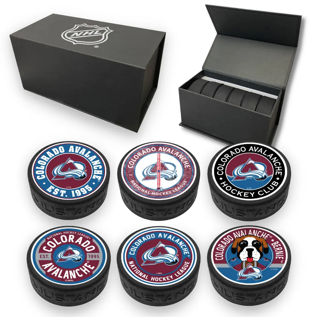 NHL Puck Starter Pack (6 Piece) - Select Your Team