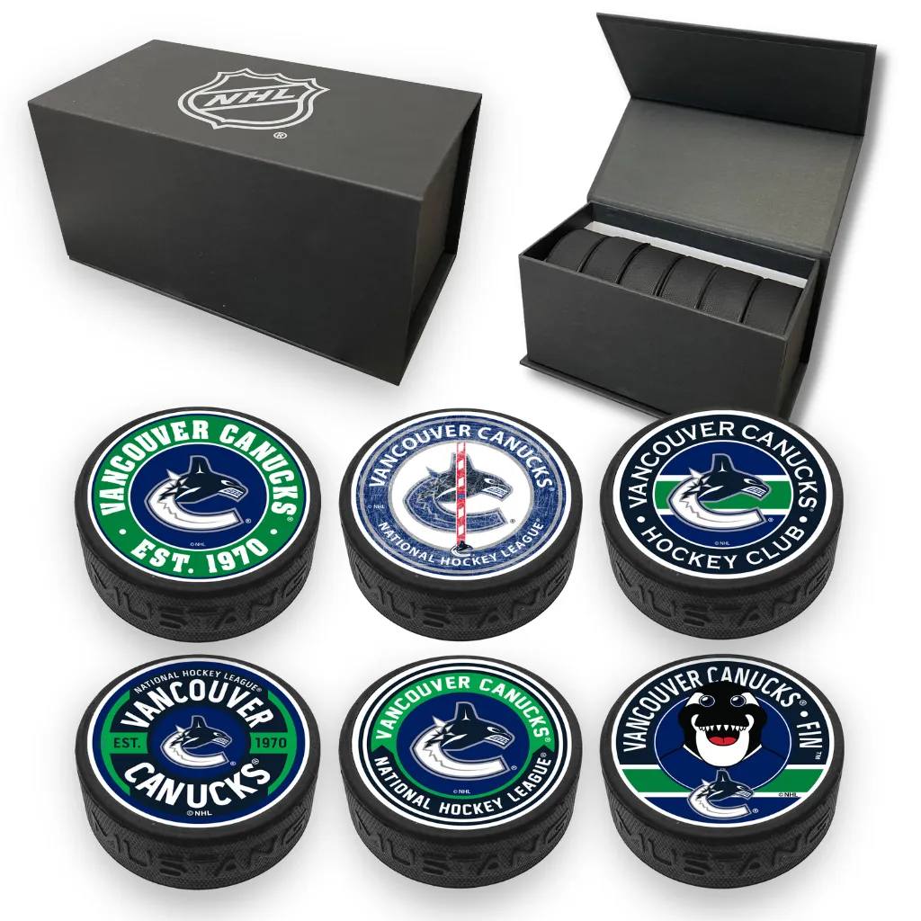NHL Puck Starter Pack (6 Piece) - Select Your Team