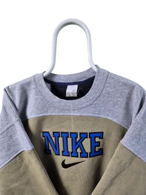 nike spell out rework sweater maat M