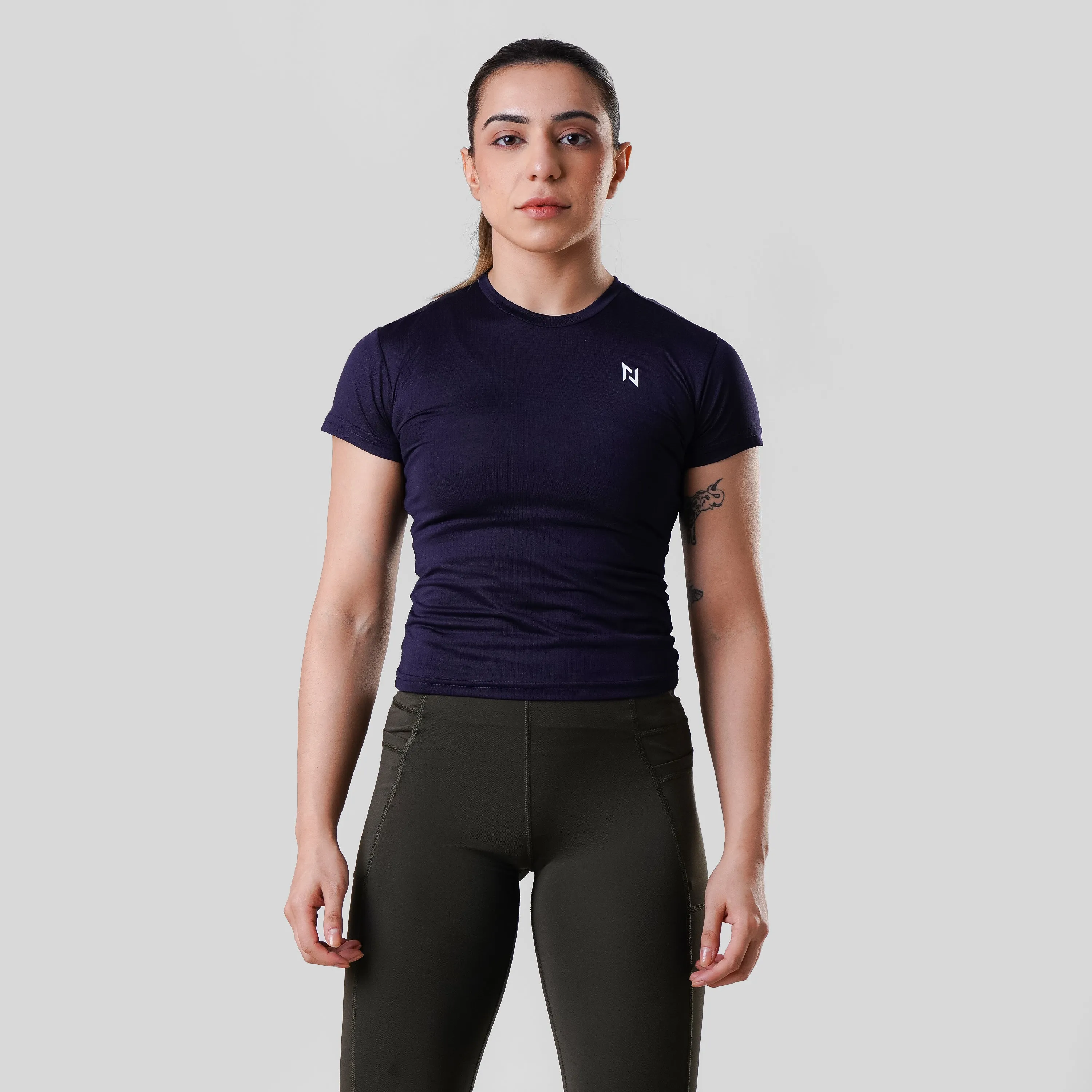 NOMAD Women's Mesh Compression Tee