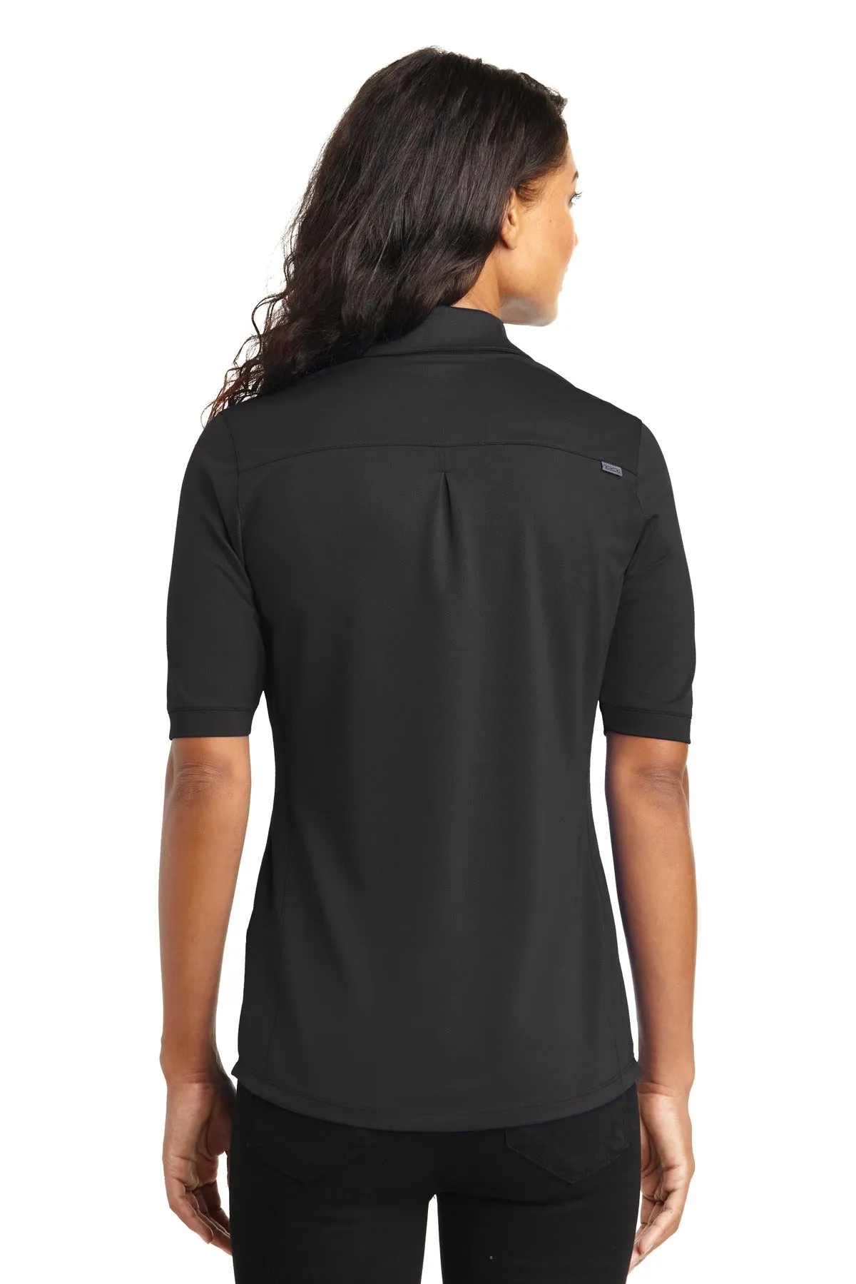 OGIO Women's Metro Polo. LOG130 Blacktop