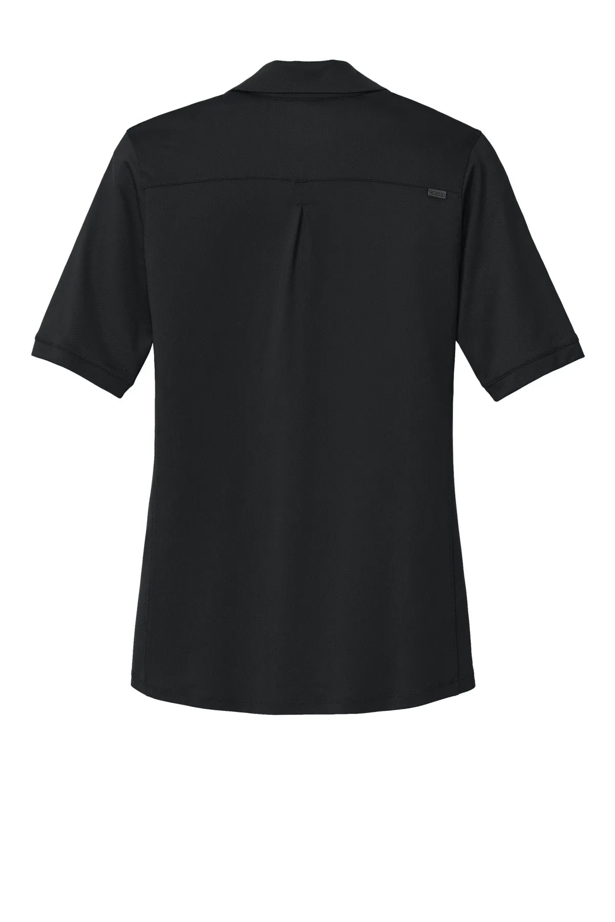 OGIO Women's Metro Polo. LOG130 Blacktop