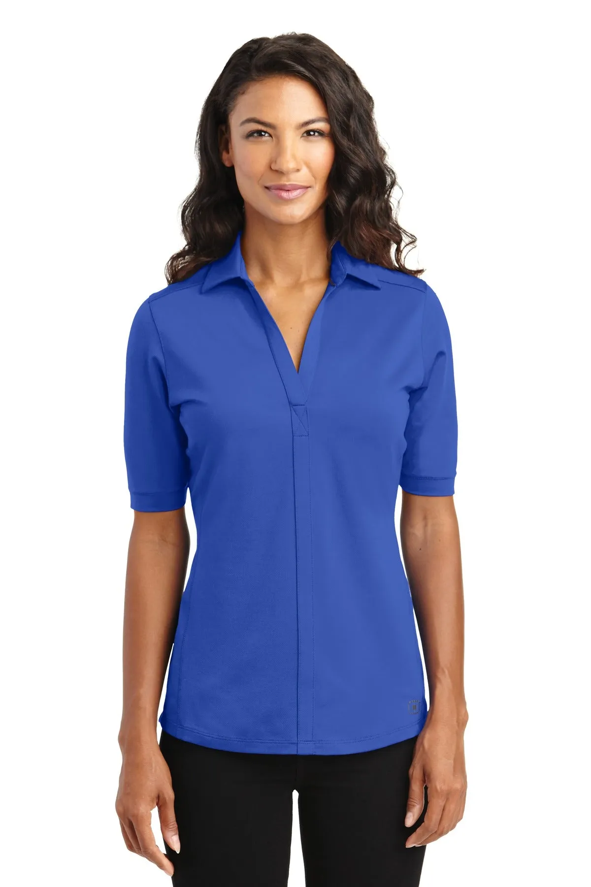 OGIO Women's Metro Polo. LOG130 Enzyme Blue