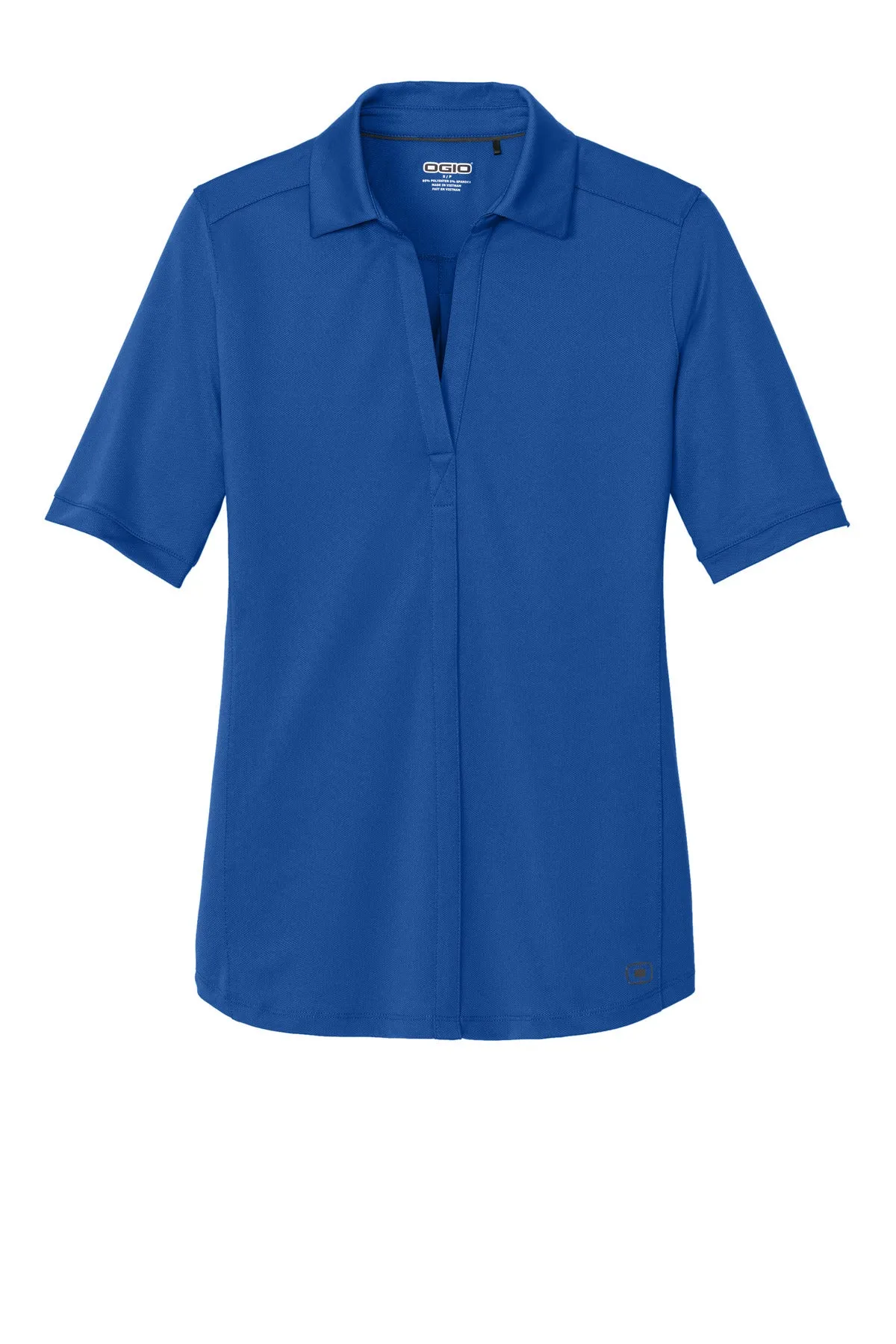 OGIO Women's Metro Polo. LOG130 Enzyme Blue