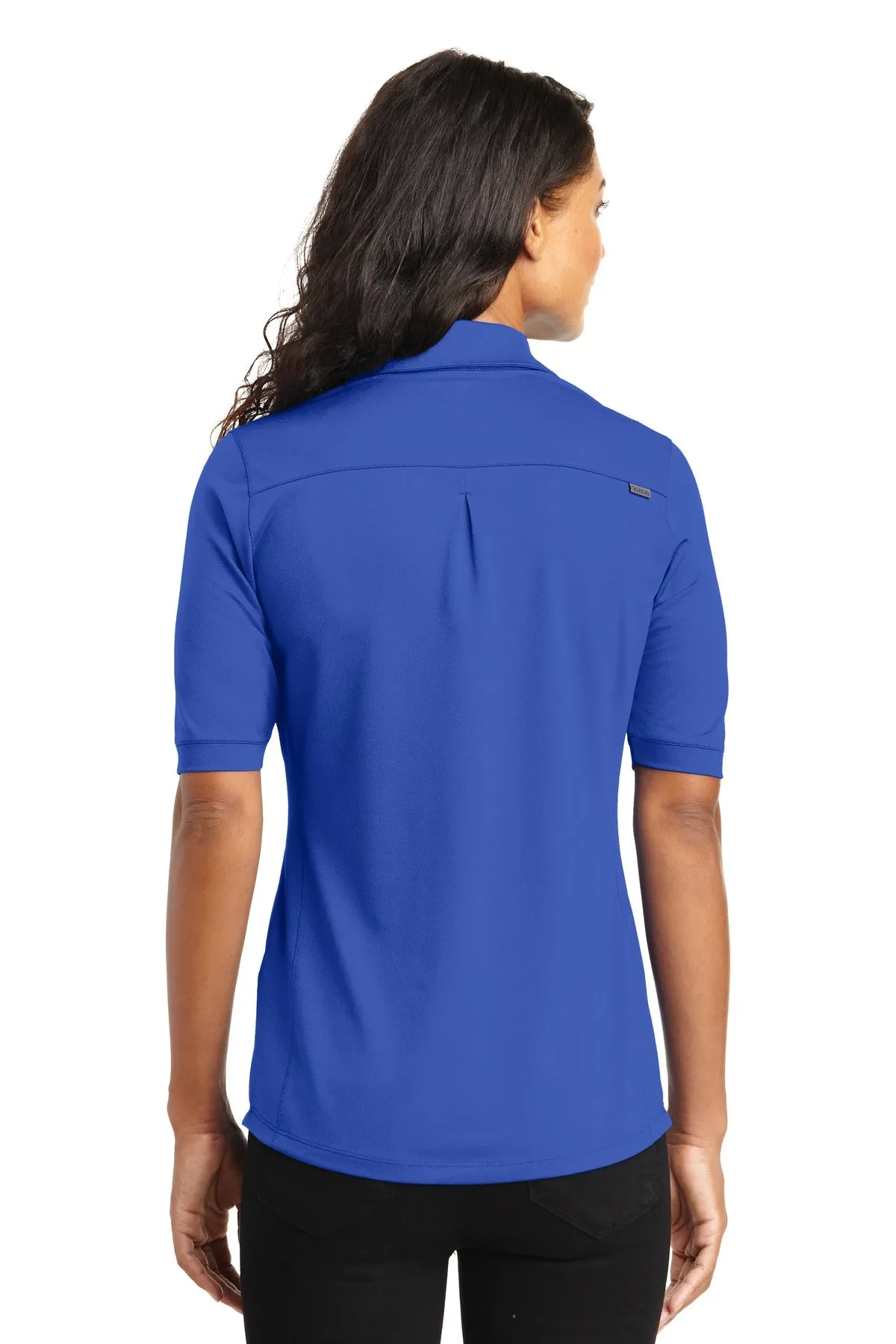 OGIO Women's Metro Polo. LOG130 Enzyme Blue