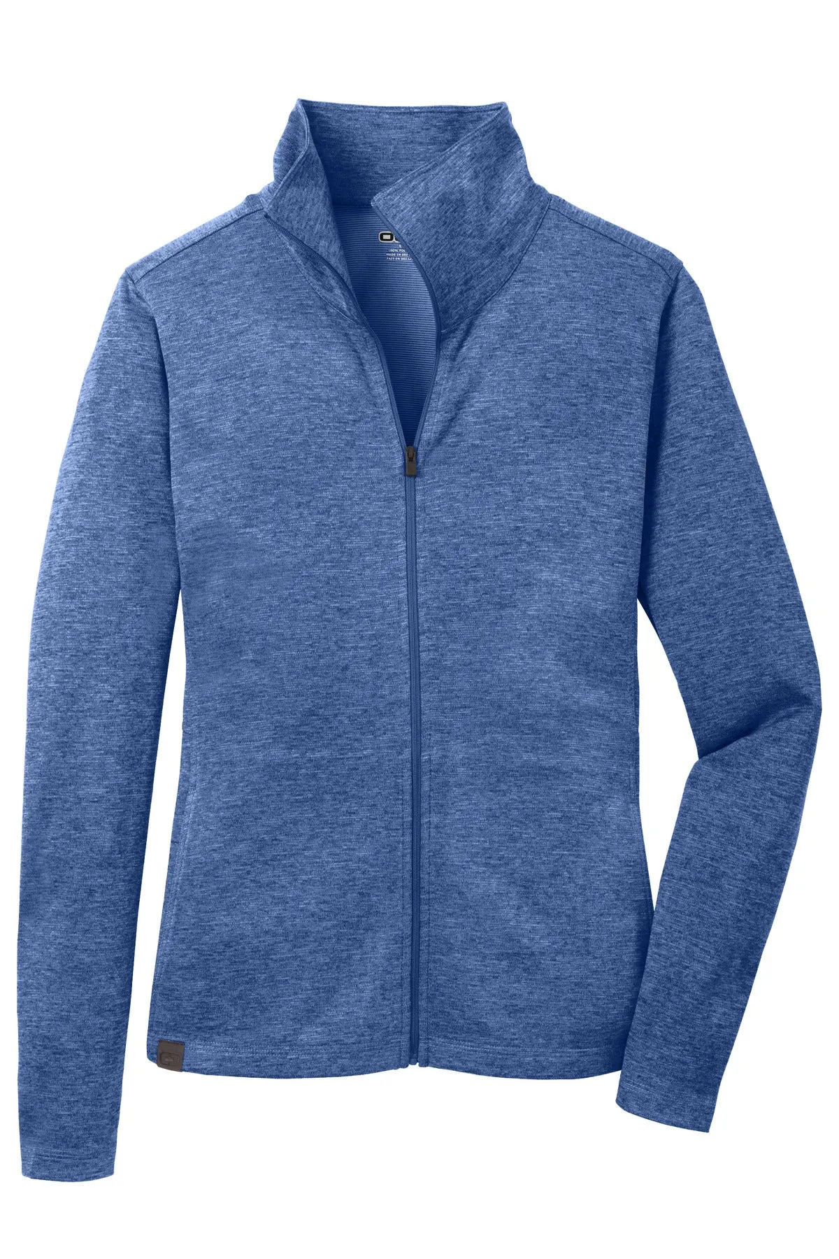 OGIO Women's Pixel Full-Zip. LOG203 Optic Blue