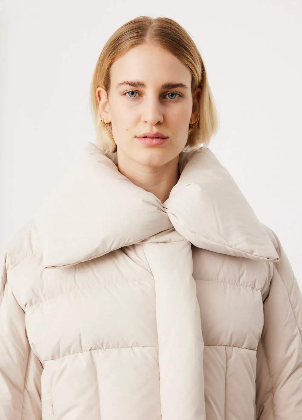 Oleda Down Mat Tech Puffer Jacket