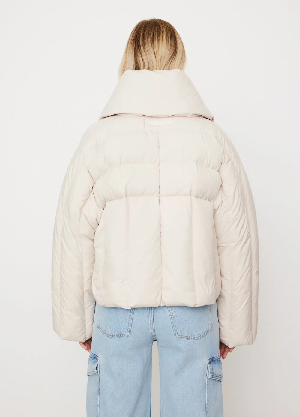 Oleda Down Mat Tech Puffer Jacket