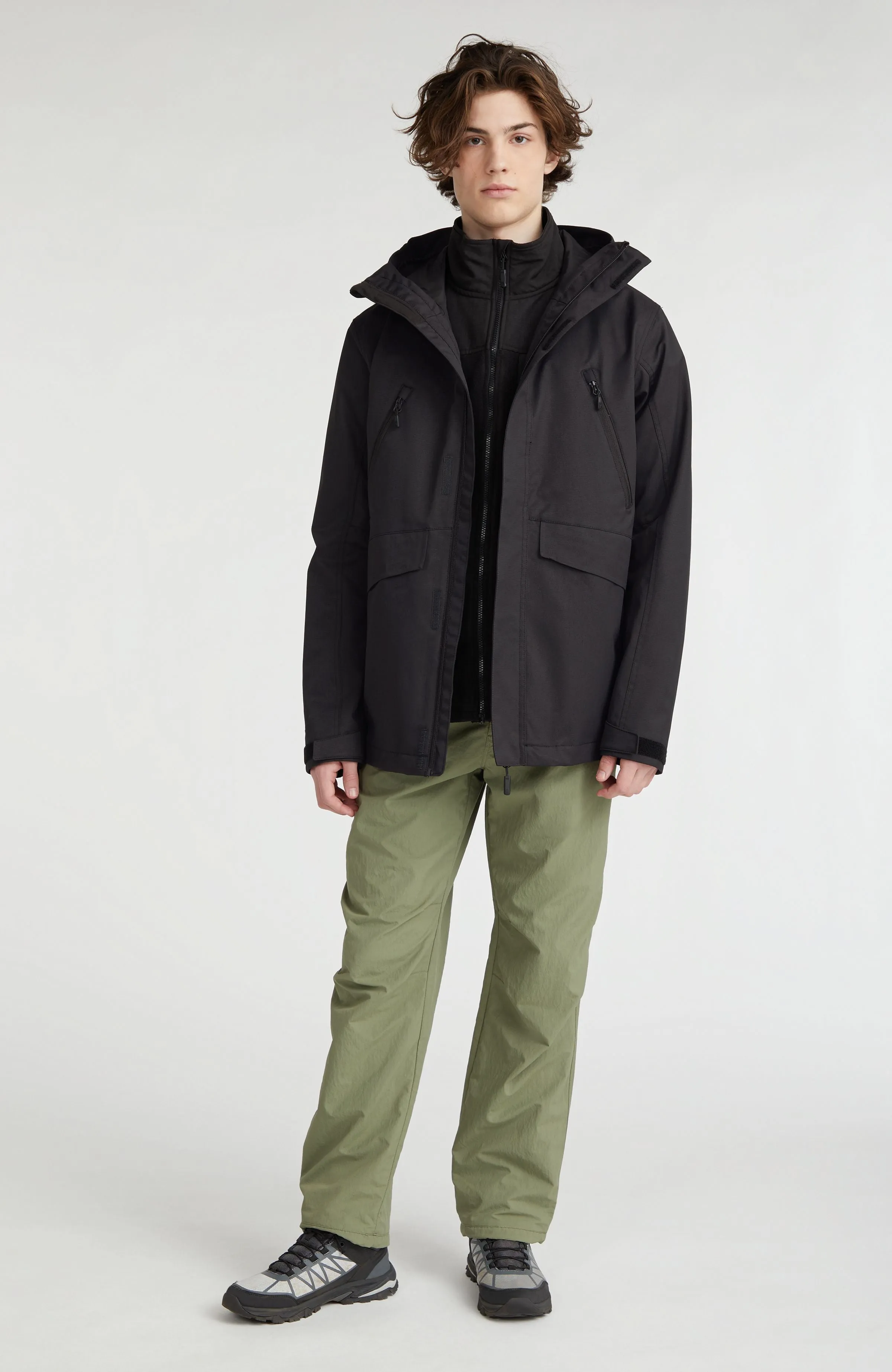 O'Neill TRVLR Series Textured Jacke | Black Out
