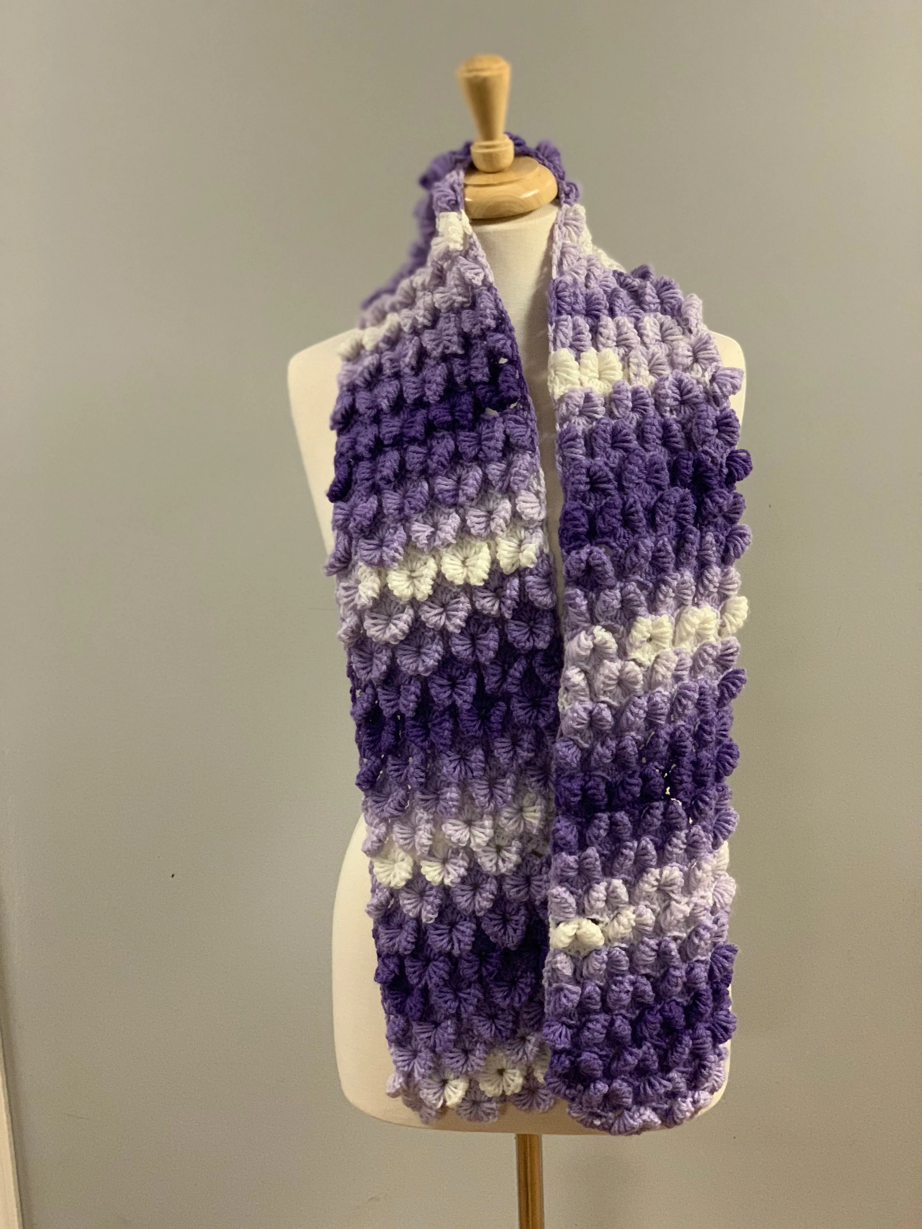 Orchid Stitch Scarf