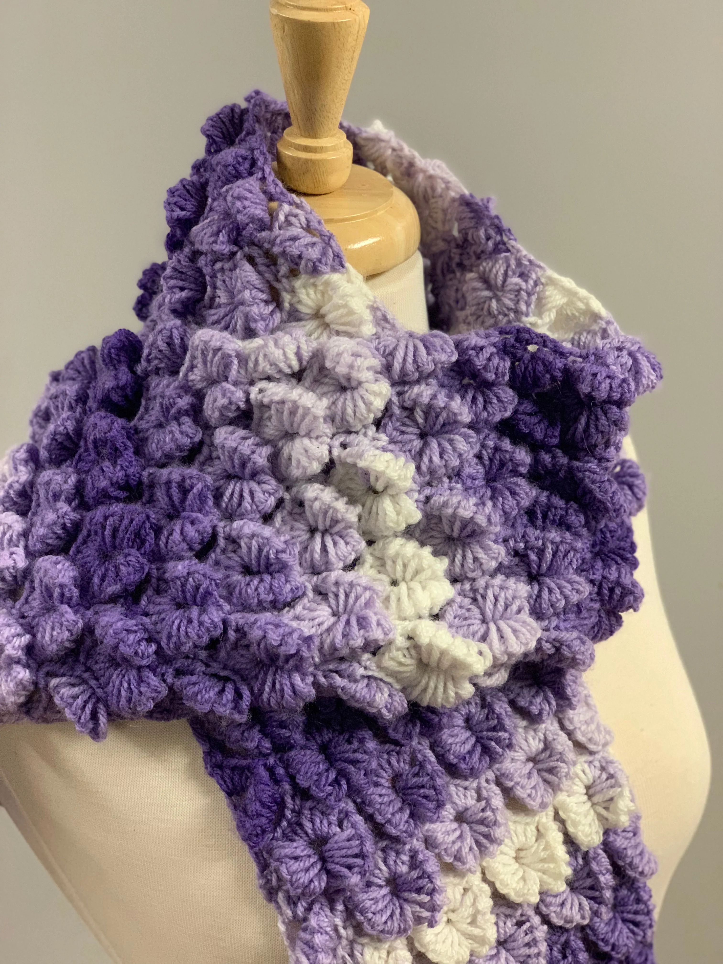 Orchid Stitch Scarf