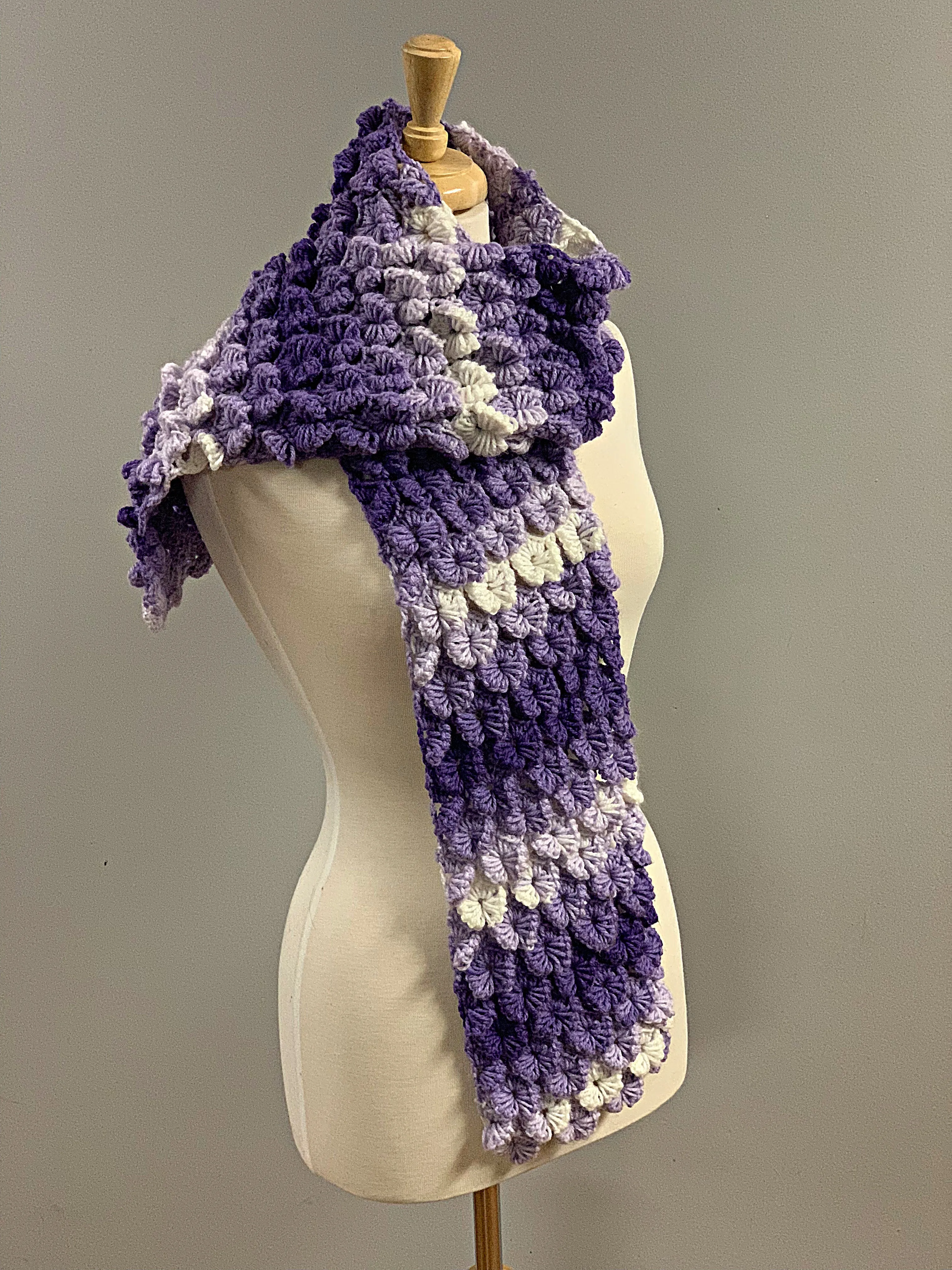 Orchid Stitch Scarf