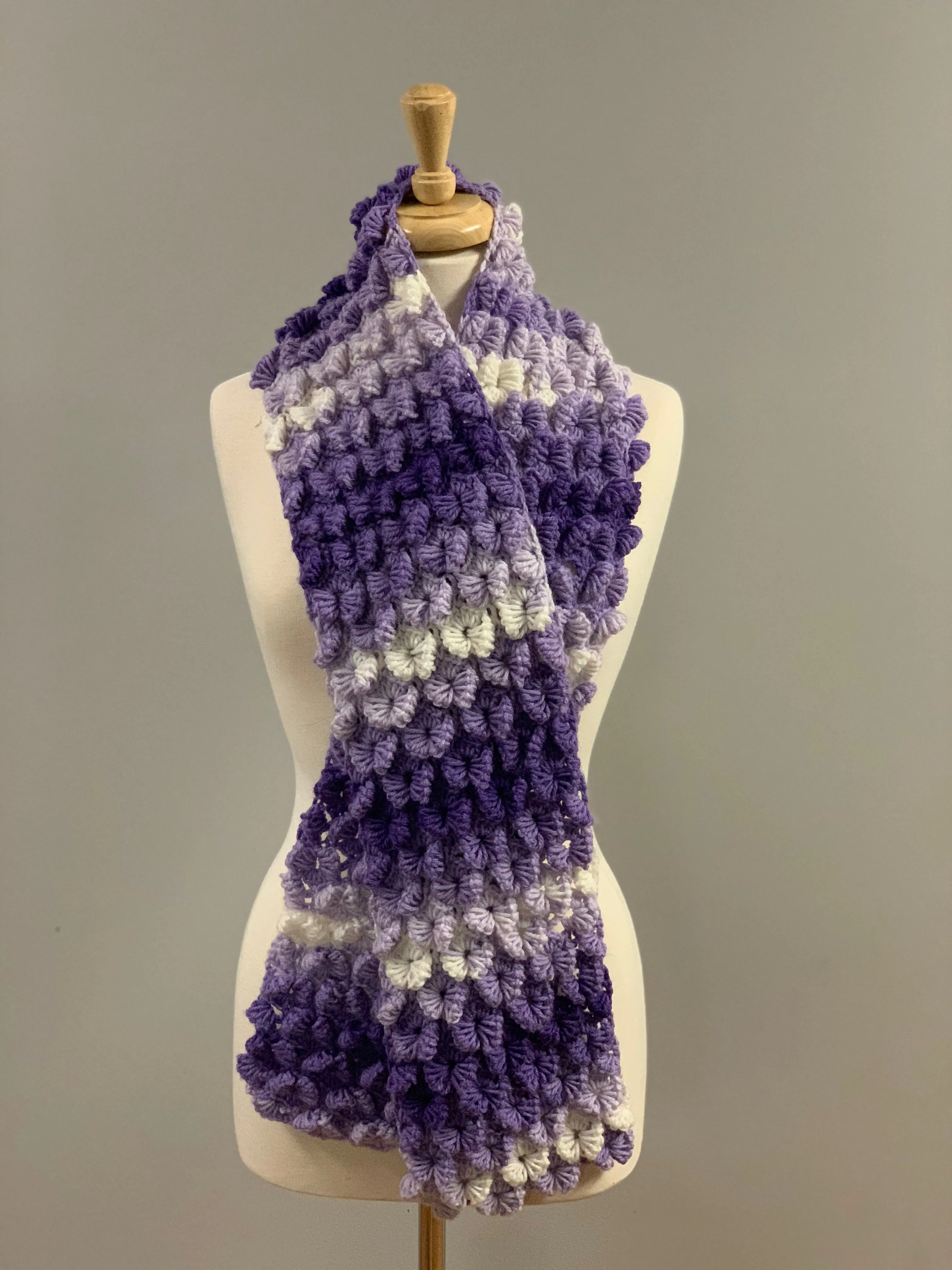 Orchid Stitch Scarf