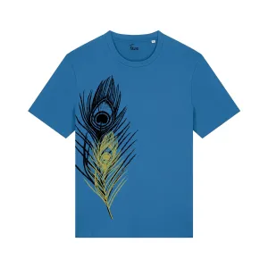Organic Cotton Women's T-shirt | Peacock Feather