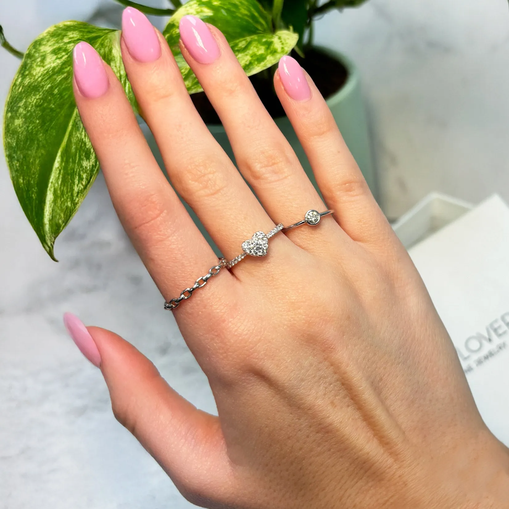 Oval Link Ring