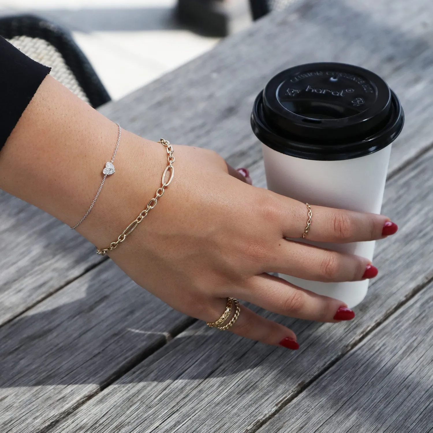 Oval Link Ring