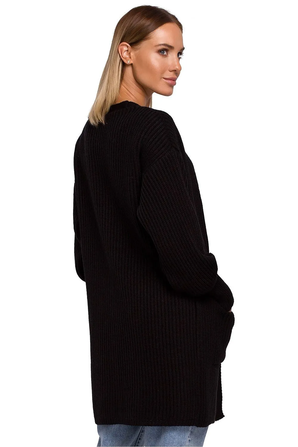 Oversized Button Down Cardigan