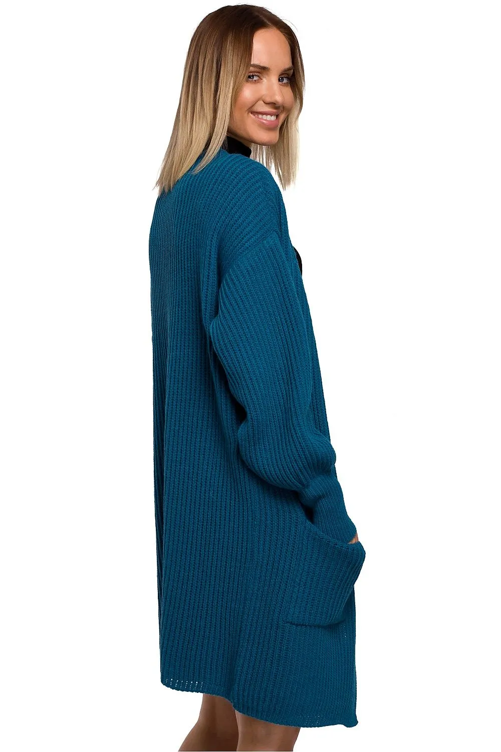 Oversized Button Down Cardigan