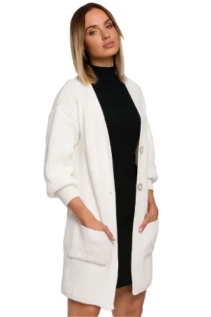 Oversized Button Down Cardigan