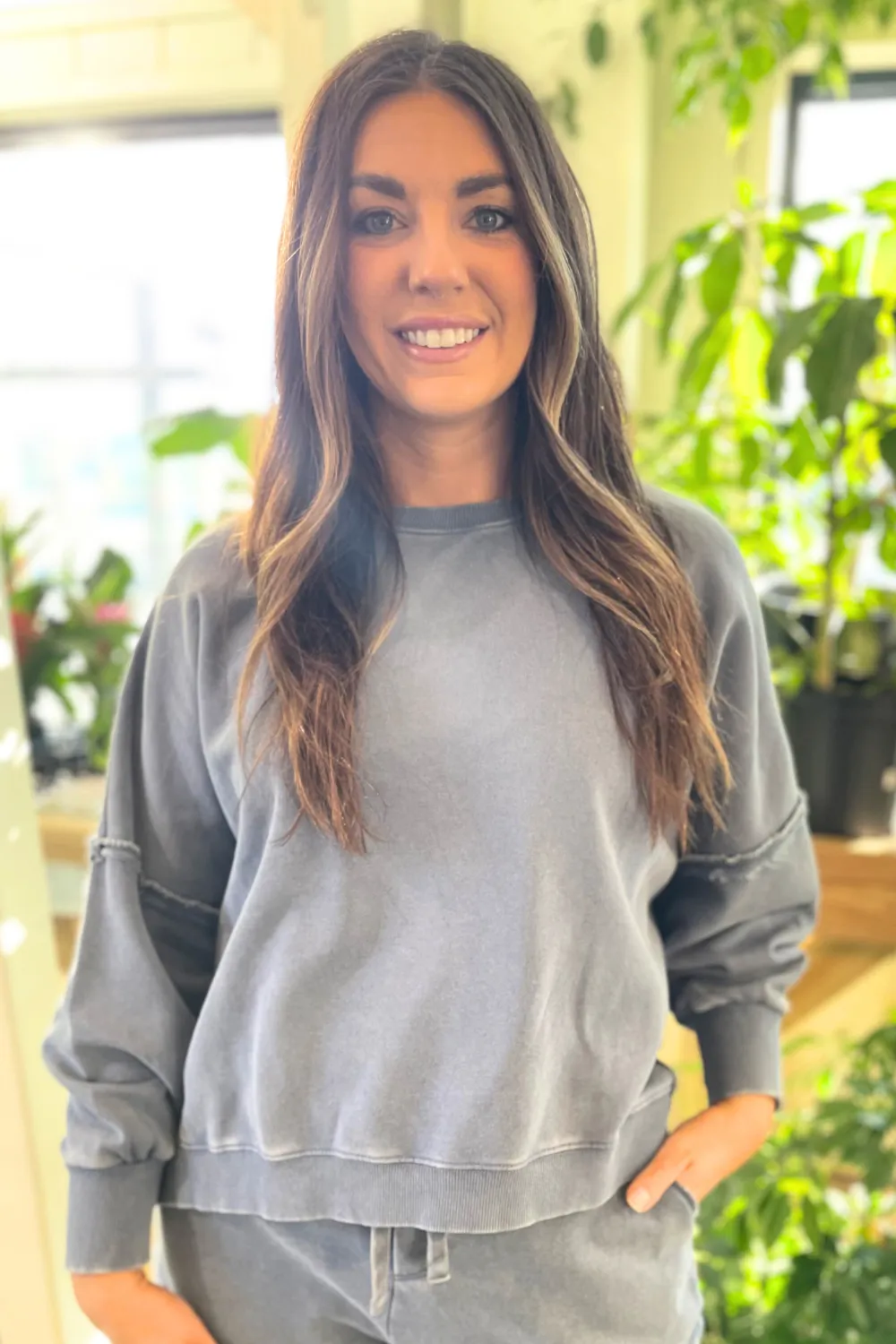 Oversized Crewneck Sweatshirt