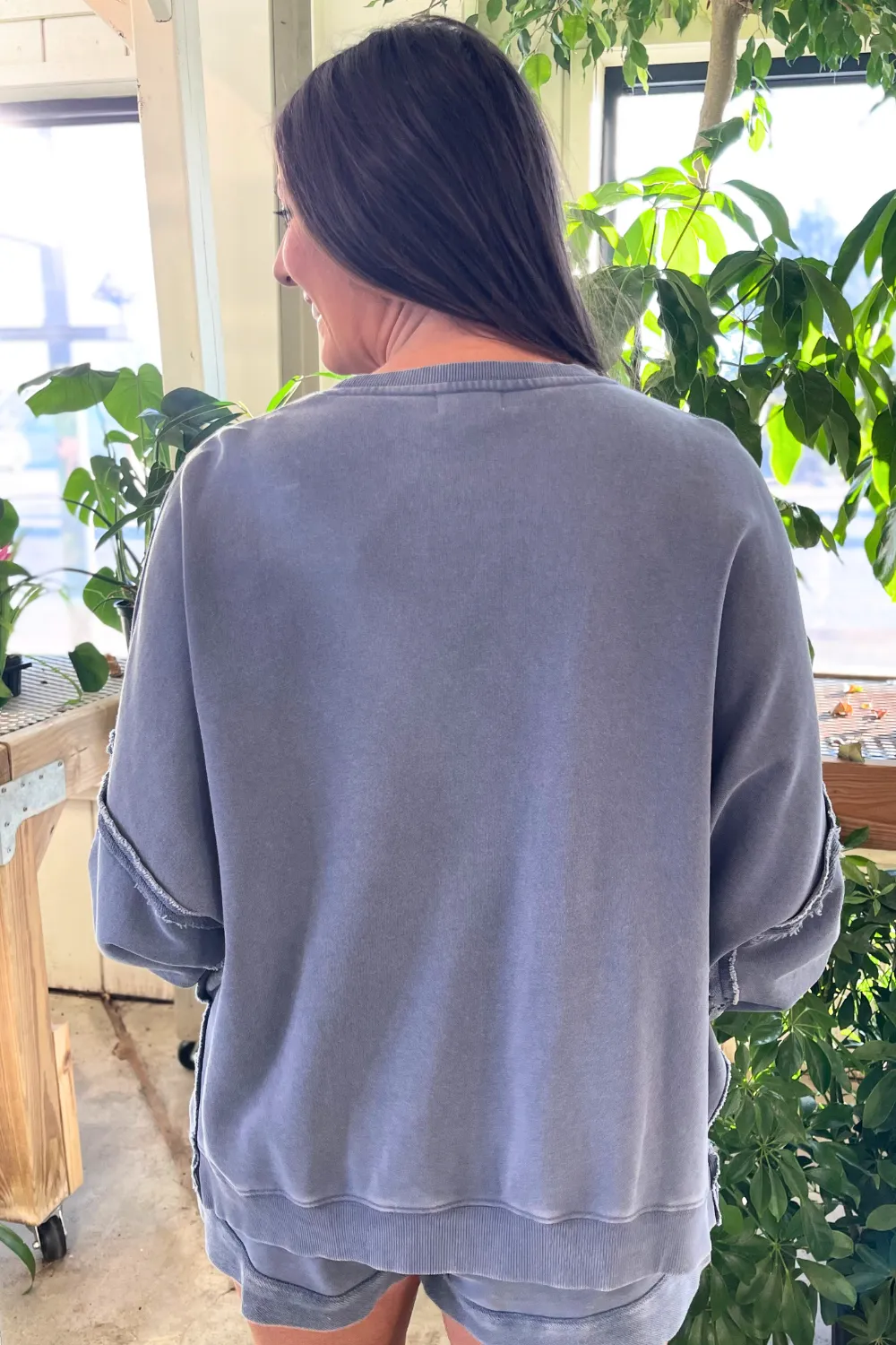 Oversized Crewneck Sweatshirt