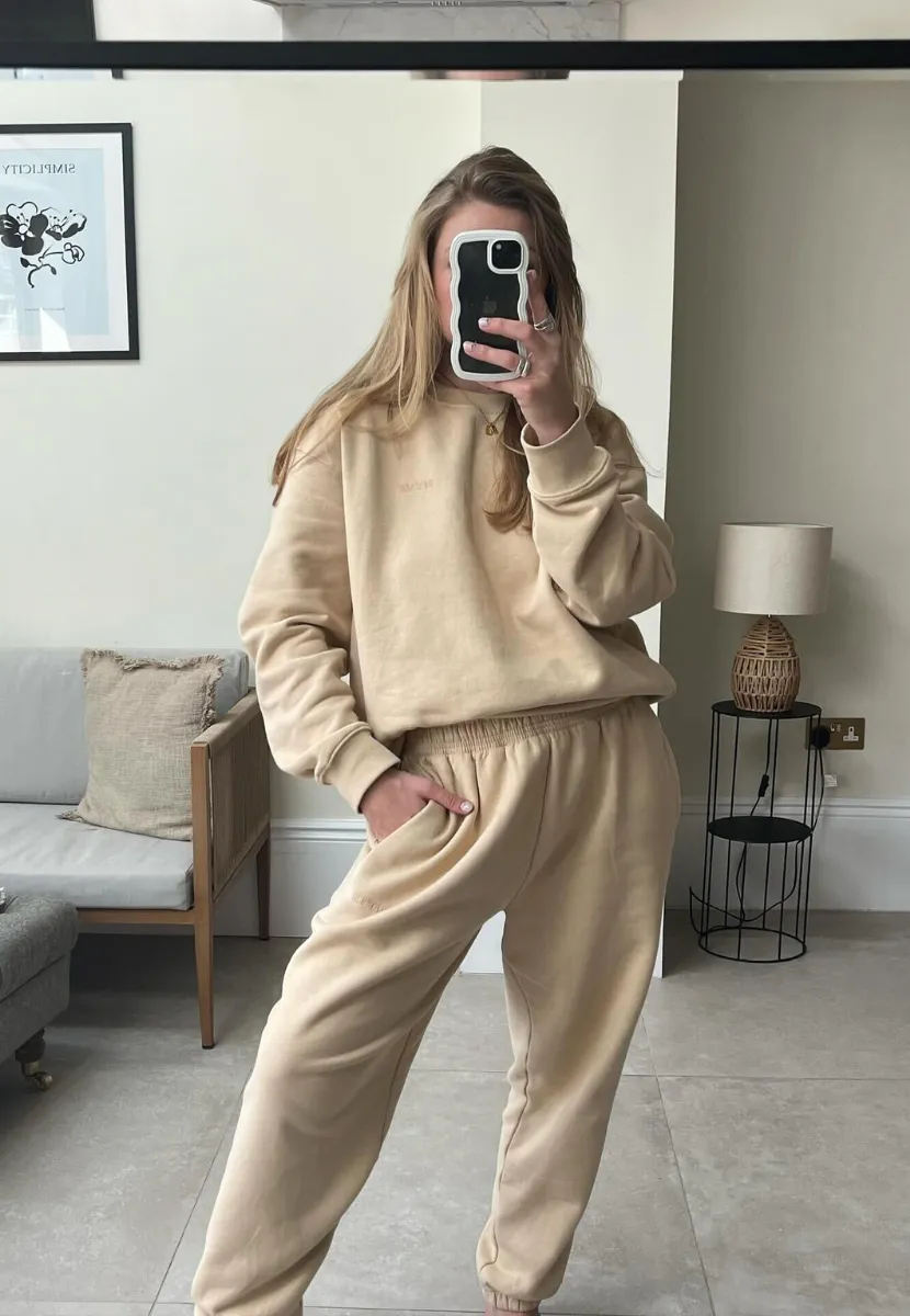 Oversized Sweatshirt, Oat