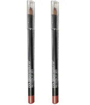 Pack of 2 Maybelline New York Color Sensational Precision Lip Liner, Nude 20