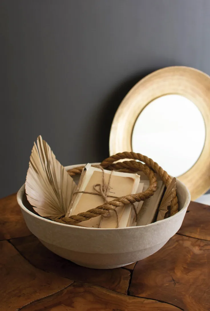 Paper Mache Bowl