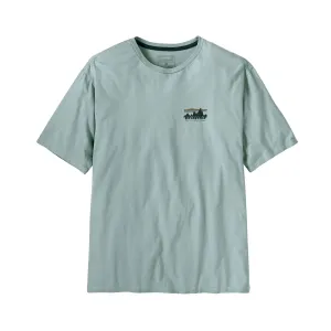 Patagonia '73 Skyline Organic T-Shirt Thermal Blue