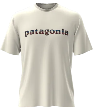 Patagonia 73 Text Logo Organic T-Shirt