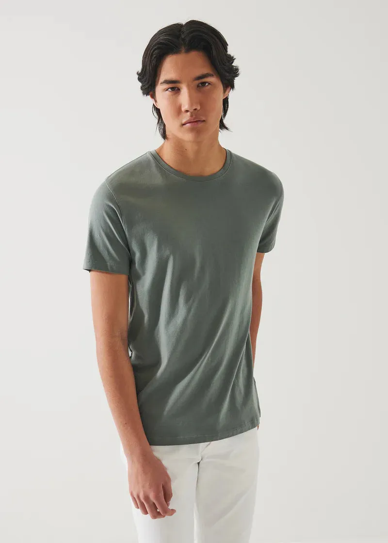 Patrick Assaraf Peruvian Pima Cotton SS Crew Neck T-Shirt