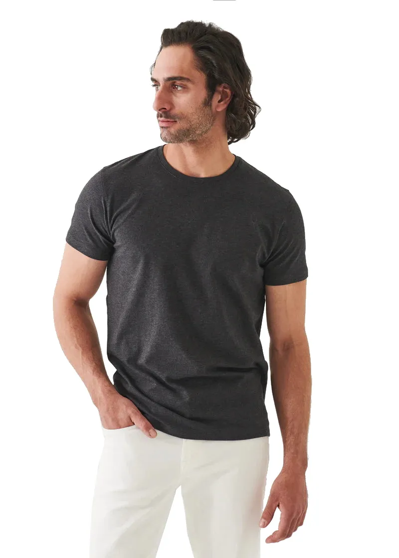Patrick Assaraf Peruvian Pima Cotton SS Crew Neck T-Shirt