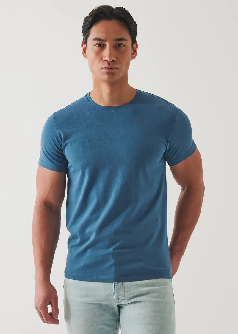 Patrick Assaraf Peruvian Pima Cotton SS Crew Neck T-Shirt