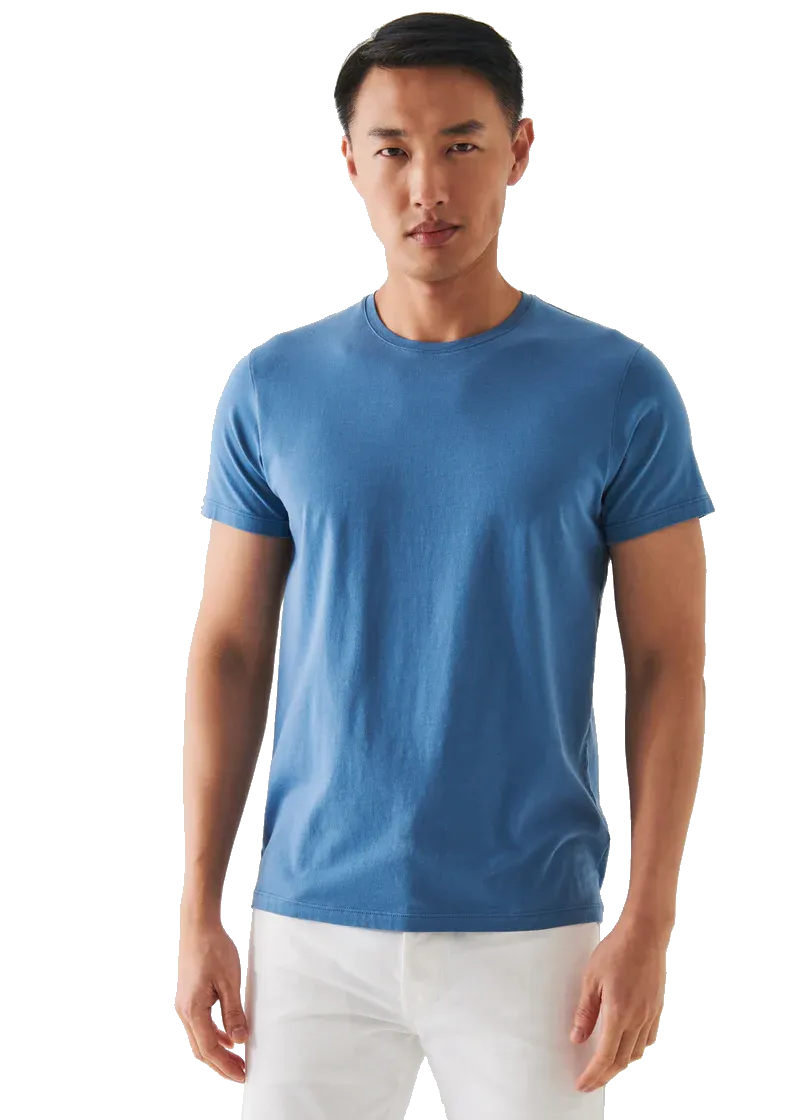 Patrick Assaraf Peruvian Pima Cotton SS Crew Neck T-Shirt