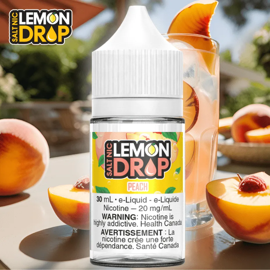 Peach by Lemon Drop Salt