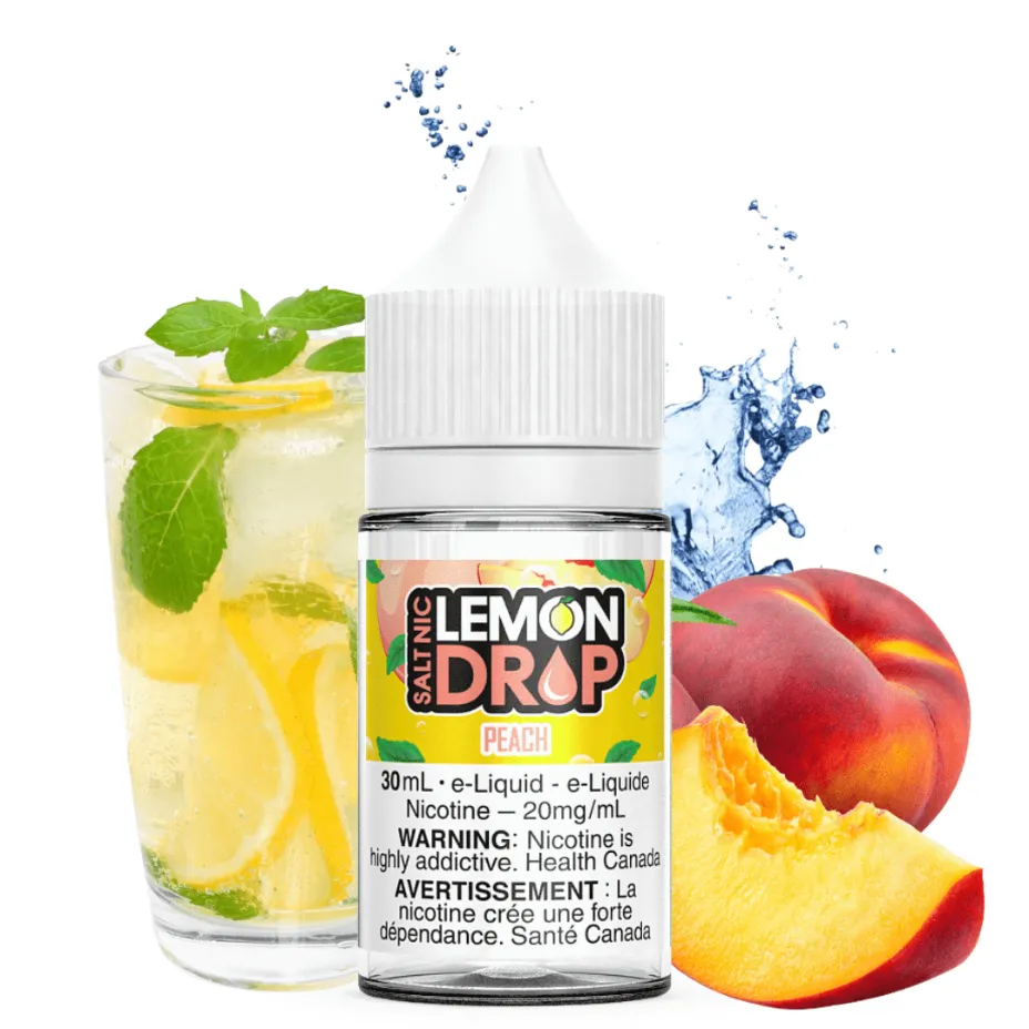 Peach by Lemon Drop Salt