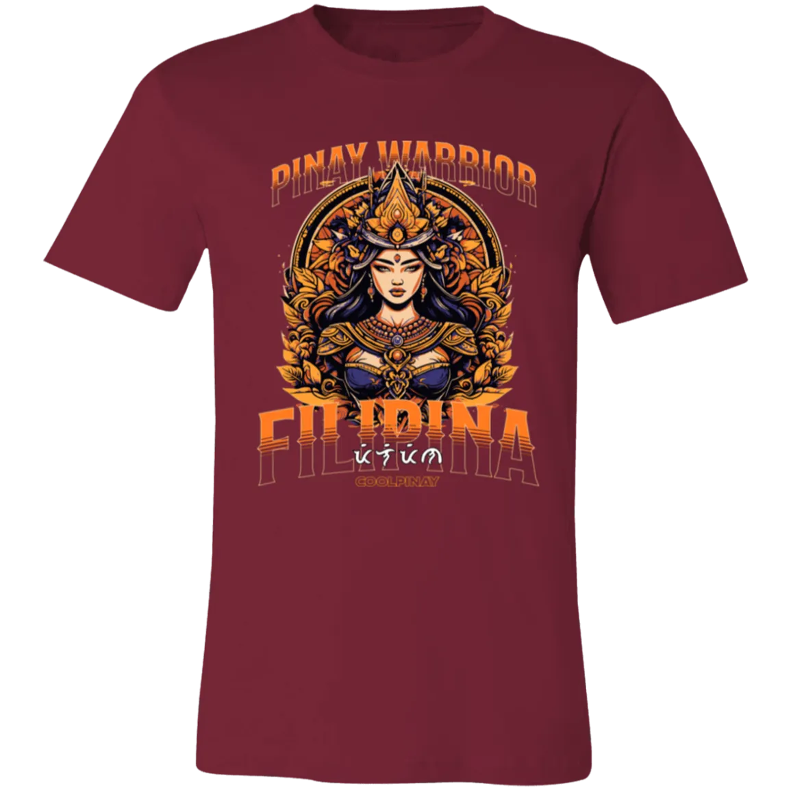 Pinay Warrior Filipina Unisex Jersey T-Shirt